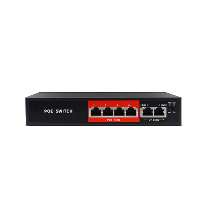 POE204DL Network Switch | 4 Port POE Network Switch in Bangladesh