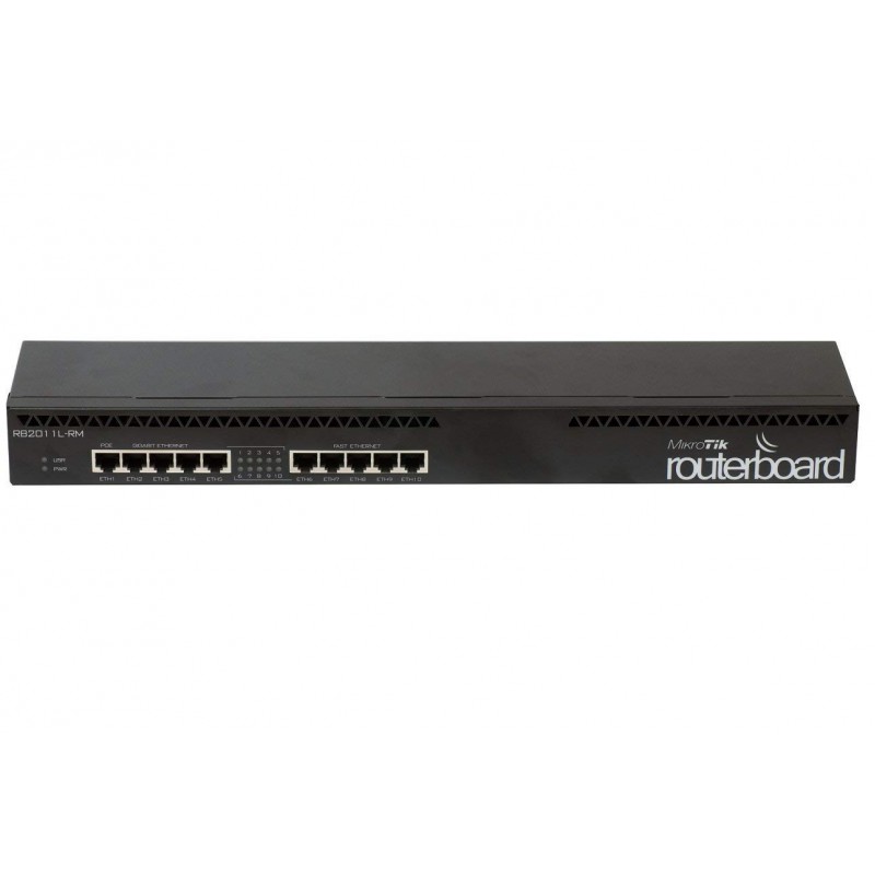 Mikrotik RB2011L-RM 10 Ethernet Ports