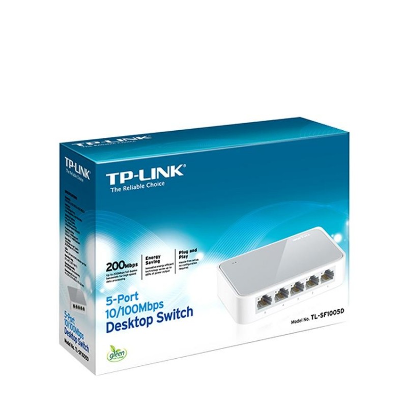 TL-SF1005D 5-Port Desktop Switch 10 / 100Mbps